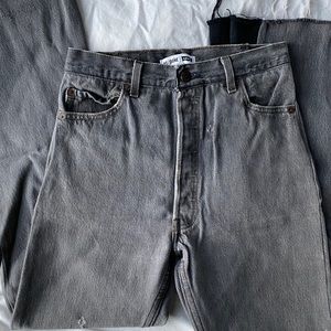 Re/done Leandra Black Jeans - Size 25